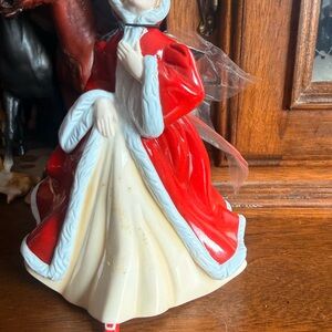 Royal Doulton Vintage Red and Cream Figurine